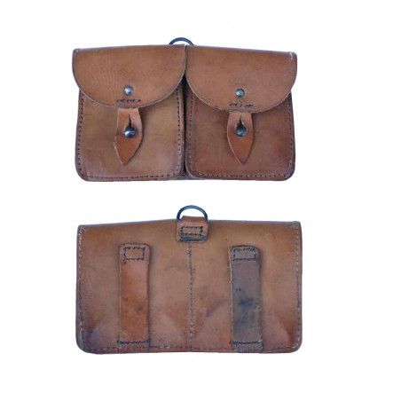 Cartouchiere Cuir Armee Française