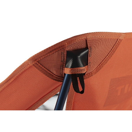 Chaise camping pliable ORANGE - SUMMIT POLES