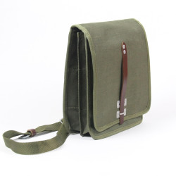 Sacoche bandoulière Vintage toile armée polonaise 80\'s