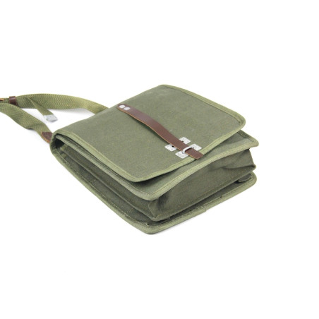 Sacoche bandoulière Vintage toile armée polonaise 80's