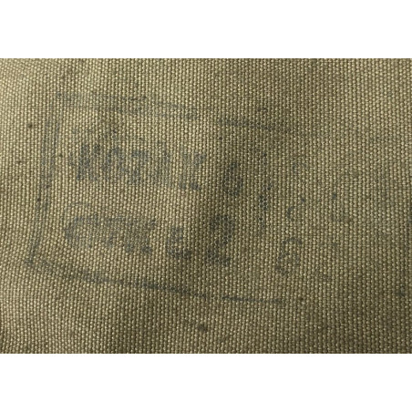 Sacoche bandoulière bouton bois Vintage Originale Armée Tchèque 60's