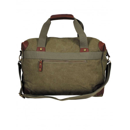 Sac transport vintage coton canvas - Vert OD