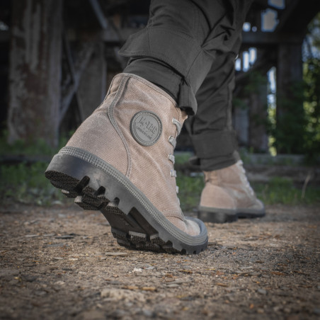 Chaussure de brousse en toile coton M-TAC - GRIS