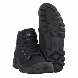 Chaussure de brousse en toile coton M-TAC - NOIRE