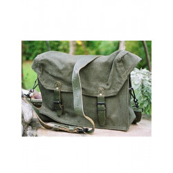 Sac musette Toile et cuir Original AF