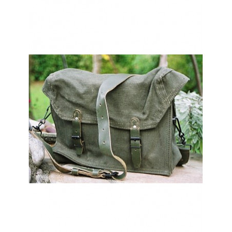 Sac musette Toile et cuir Original AF