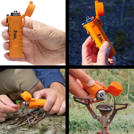 Briquet à plasma sans combustible SOL Fire Lite
