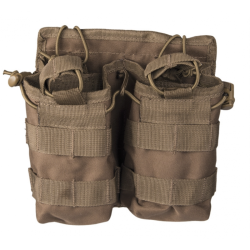 Porte chargeur double HK416 MILTEC - COYOTE
