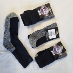 Lot de 3 Chaussettes de Travail Made In France. Taille 35-38