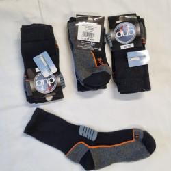 Lot de 3 Chaussettes de Randonnée Made In France. Taille 47-49