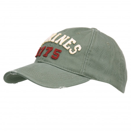 Casquette de baseball, délavée :  marines 1775