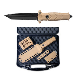 Poignard de survie Le Vengeur tan TB Outdoor