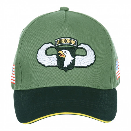 Casquette de baseball 101st Airborne WWII 3D