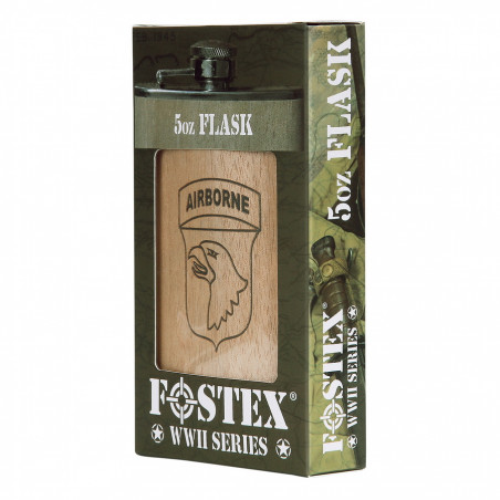 Flasque en métal 5 oz 101st Airborne acier stainless