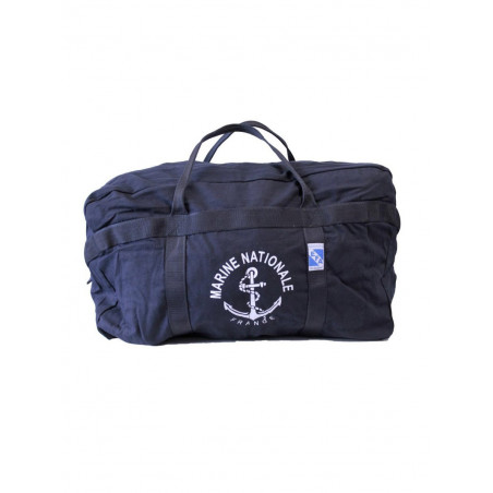 Sac TAP Marine Nationale toile coton pm - Bleu