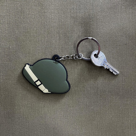 Porte-clés 3D PVC Brodie Helmet WWII 117