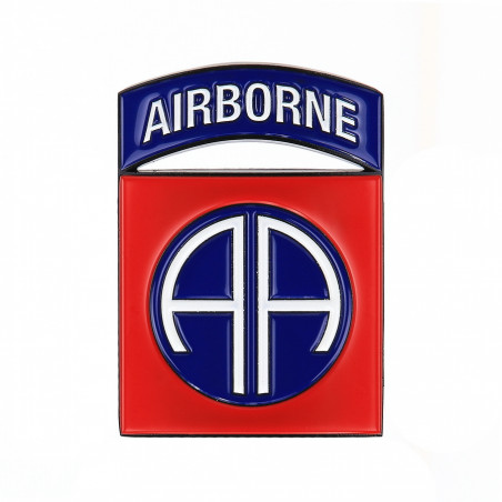 Logo en métal de la 82nd Airborne Division