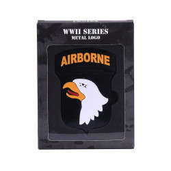 Logo en métal de la 101st Airborne Division