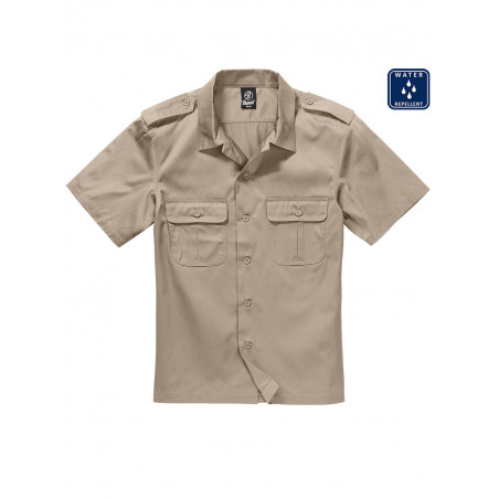 Chemise militaire MC Brandit - Tan