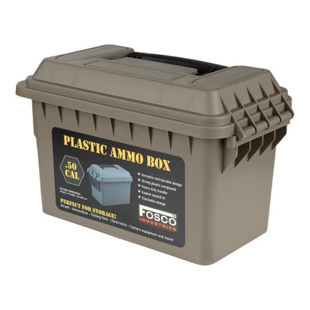 Boîte à munitions en plastique .50 Cal