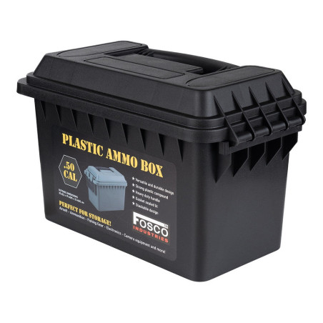 Boîte à munitions en plastique .50 Cal