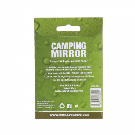 BCB Miroir de camping S/S CS614