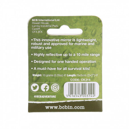 BCB Miroir de signal d'urgence CK314