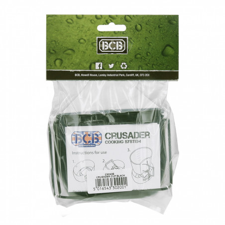 BCB Cantine crusader noire CN540B