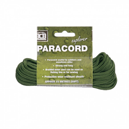 Paracorde BCB vert olive CM030