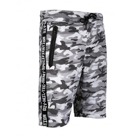 Short bermuda camouflage urban training fitness homme