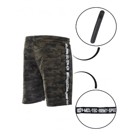 Short sport camo Woodland - Miltec