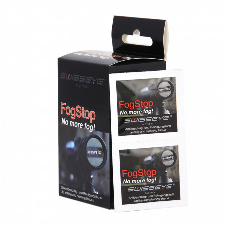 Lingettes SwissEye  Anti-buée, boite de 30 pcs