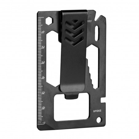 Outil de survie avec pince à billets