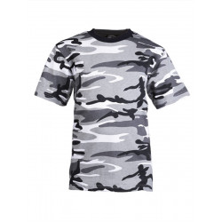 T-shirt Militaire Enfant camo - Urban