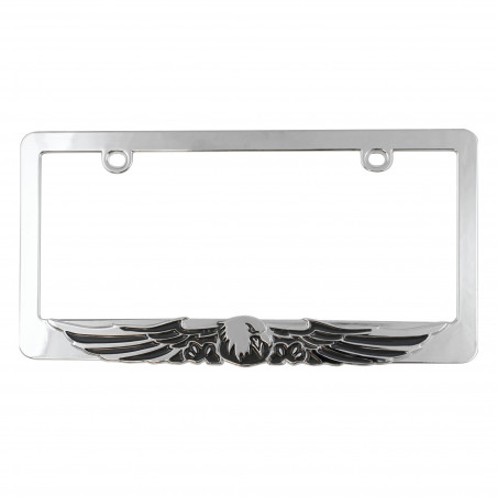 Plaque d'immatriculation cadre