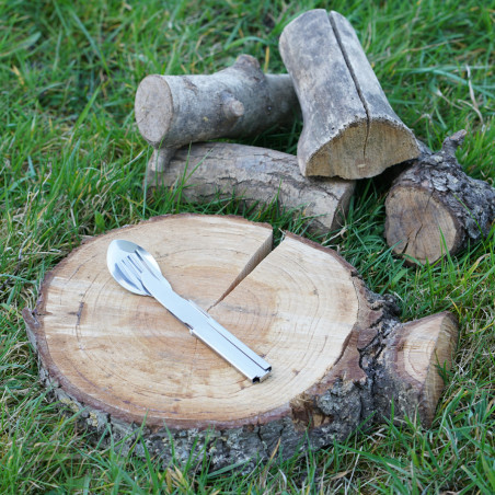 Kit de couvert camping Couteau fourchette cuillère