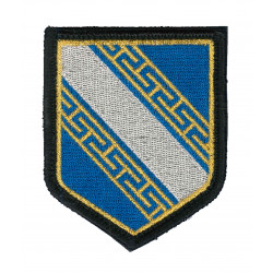Blason Champagne-Ardennes brodé sur tissu Sans marque