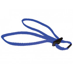 Menottes d\'entraînement textiles bleu Netarm