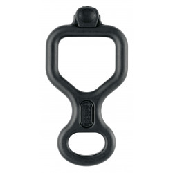 Descendeur en huit avec doigt anti-brûlure Petzl