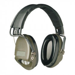 Casque anti-bruit Suprême Basic serre-tête vert olive coussinets mousse Sordin
