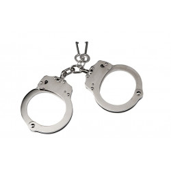 Menottes à chaînes nickel Sans marque