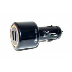 Adaptateur allume-cigare prise double pour cordon de chargement USB Klarus