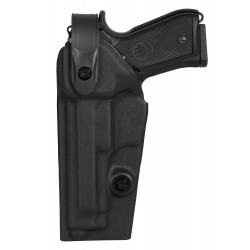 Holster gaucher Vegatek Duty VKD8 noir pour Berreta 92/98 - PAMAS / MAS-G1 Vega