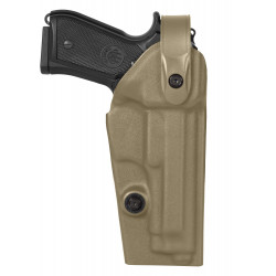 Holster droitier Vegatek Duty VKD8 tan pour Beretta 92/98 - PAMAS / MAS-G1 Vega