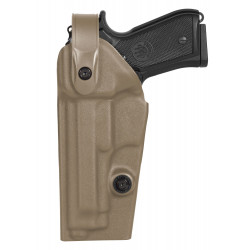 Holster gaucher Vegatek Duty VKD8 tan pour Beretta 92/98 - PAMAS / MAS-G1 Vega