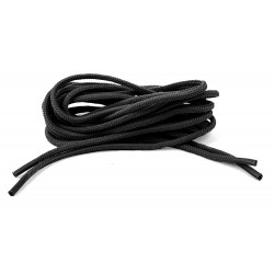 Lacets polyester 1m90 noir Sans marque