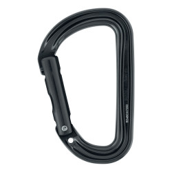 Mousqueton asymétrique ultra-léger Sm\'D sans système de verrouillage Petzl