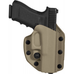 Holster droitier Vegatek VKK8 tan pour BERETTA 92/98 FS - PAMAS / MAS-G1 Vega
