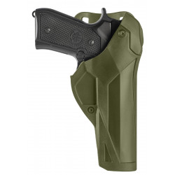 Holster droitier Cama Duty DCA8 vert olive pour BERETTA 92/98 FS-PAMAS / MAS-G1 Vega