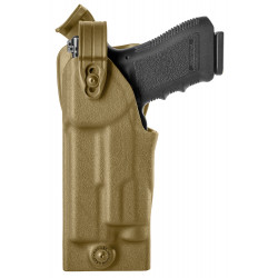 Holster gaucher Warrior VKWM8 tan pour GLOCK 17/22 avec Viridian X5L/X5L-R Vega